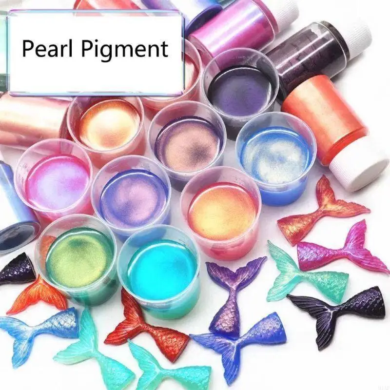 91AF Pearl Pigment Set Colorful Natural Mineral Mica Powder for Soap Making Cosmetics
91AF Pearl Pigment Set Colorful Natural Mineral Mica Powder for Soap Making Cosmetics