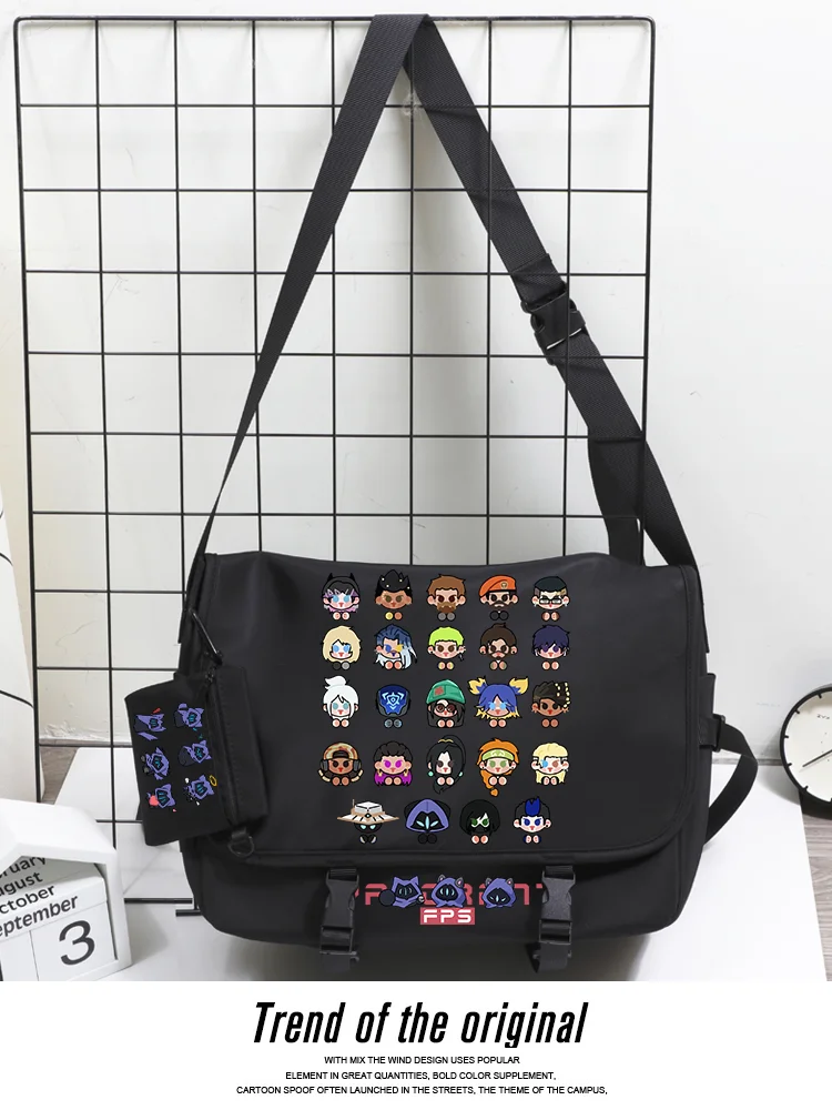 VALORANT анимация производственная сумка через плечо itabag подарок на день рождения 40см
VALORANT анимация производственная сумка через плечо itabag подарок на день рождения 40см