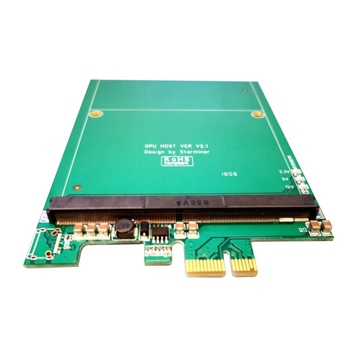 Hot Sale PCI-E to MXM3.0 Graphics Card Riser Card PCI Express X1 to MXM3.0 Adapter Converter Board with LED for BTC Miner Mining
Hot Sale PCI-E to MXM3.0 Graphics Card Riser Card PCI Express X1 to MXM3.0 Adapter Converter Board with LED for BTC Miner Mining