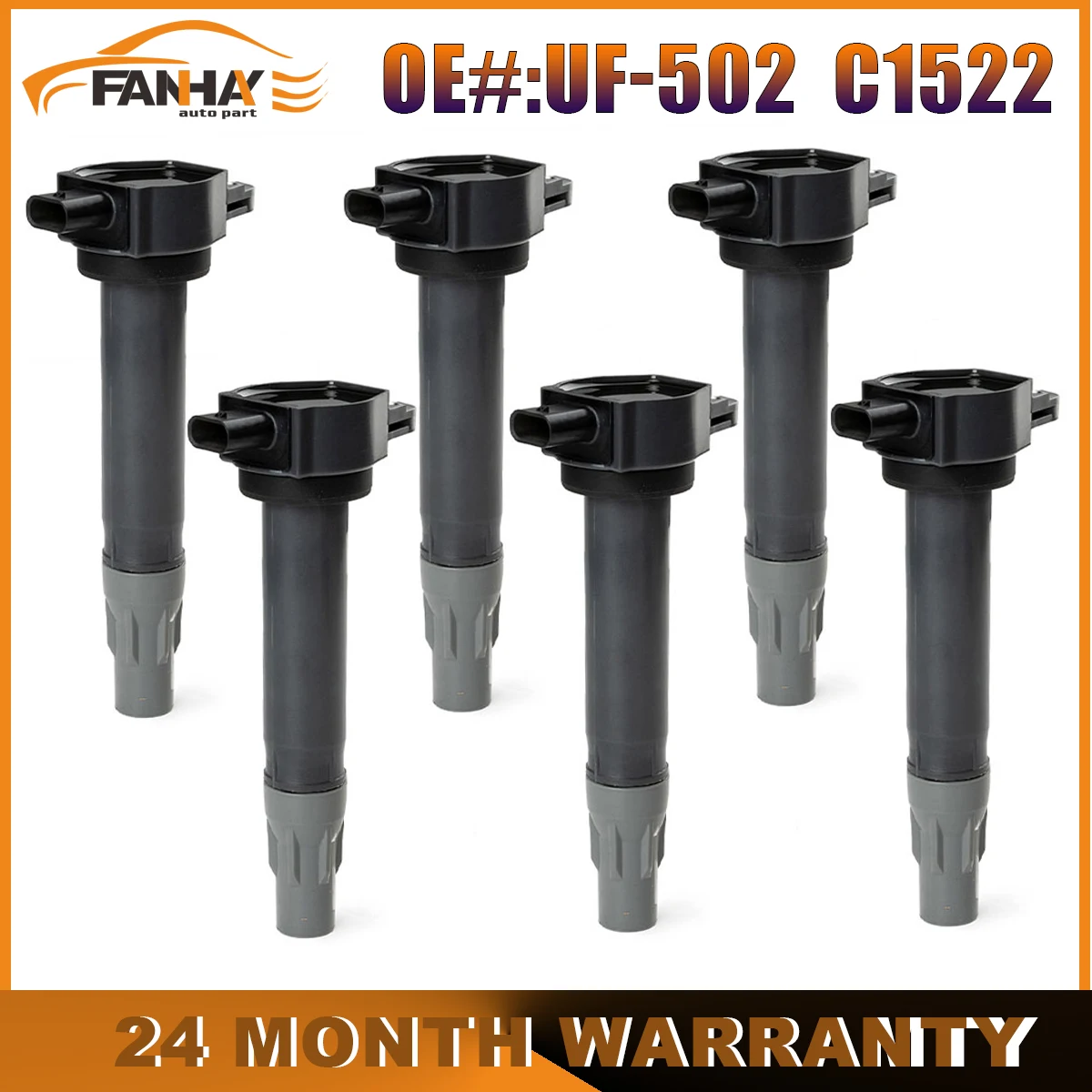 6PCS Ignition Coil For CHRYSLER 300 CIRRUS PACIFICA SEBRING DODGE AVENGER CHALLENGER CHARGER GRAND VOLKSWAGEN UF-502 C1522
6PCS Ignition Coil For CHRYSLER 300 CIRRUS PACIFICA SEBRING DODGE AVENGER CHALLENGER CHARGER GRAND VOLKSWAGEN UF-502 C1522