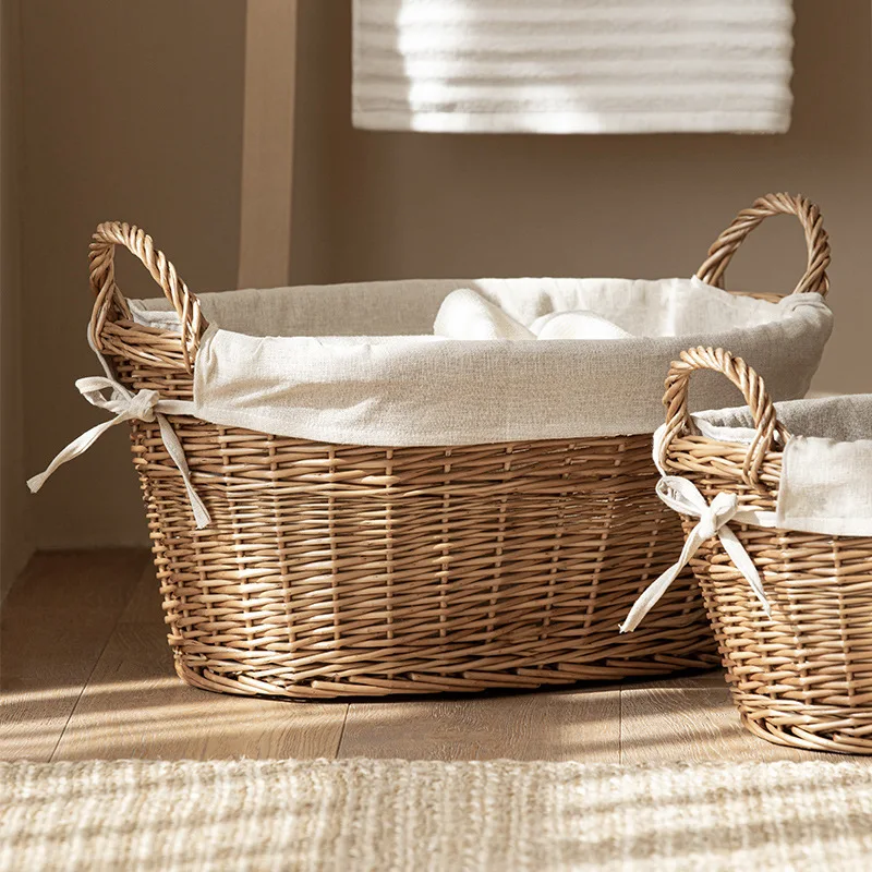 Wicker Laundry Basket Toy Doll Storage Bathroom High Aesthetic Value Cloth Storage Organizer Handmade Non-Handmade Other
Wicker Laundry Basket Toy Doll Storage Bathroom High Aesthetic Value Cloth Storage Organizer Handmade Non-Handmade Other