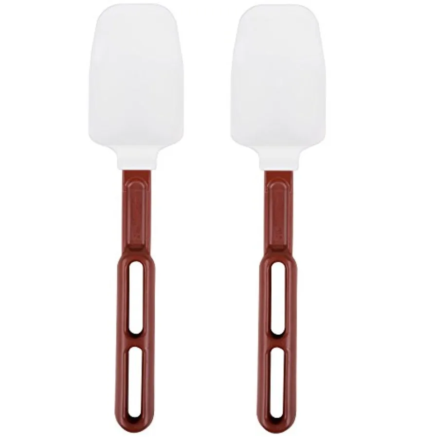 58110 High-Temp Spatula SoftSpoons Set of 2 10-Inch Silicone Spoon Blade White
58110 High-Temp Spatula SoftSpoons Set of 2 10-Inch Silicone Spoon Blade White