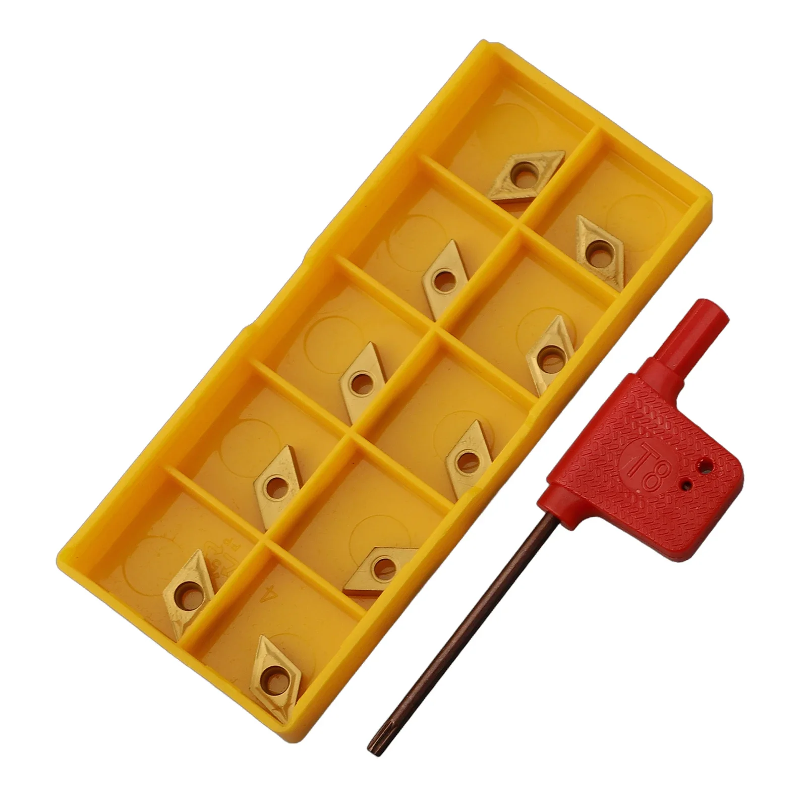 10pcs CNC Carbide Tips Inserts Blade Cutter Lathe Turning Tool With Box Lathe Machine Carbide Inserts DCMT070204 US735 DCMT21.51
10pcs CNC Carbide Tips Inserts Blade Cutter Lathe Turning Tool With Box Lathe Machine Carbide Inserts DCMT070204 US735 DCMT21.51
