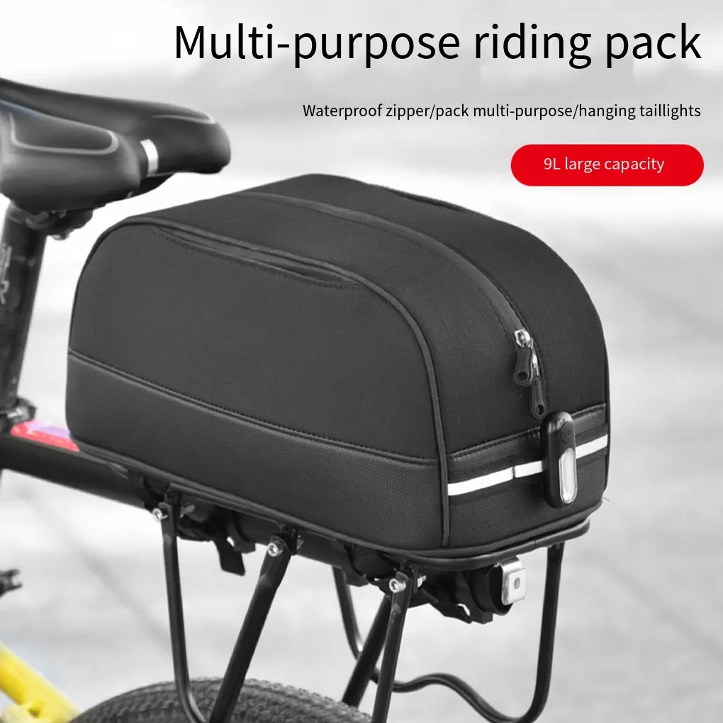 Bike Trunk Bag Waterproof Cycling Large Capacity Bicycles Rear Seat Bags Universal Pouch For Riding Travel Storage Accs
Bike Trunk Bag Waterproof Cycling Large Capacity Bicycles Rear Seat Bags Universal Pouch For Riding Travel Storage Accs