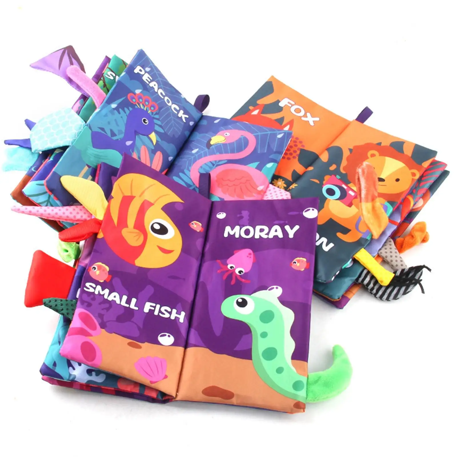 Baby Soft Book Animal Rustling Sound Learning Crinkle Books Teething Toy
Baby Soft Book Animal Rustling Sound Learning Crinkle Books Teething Toy