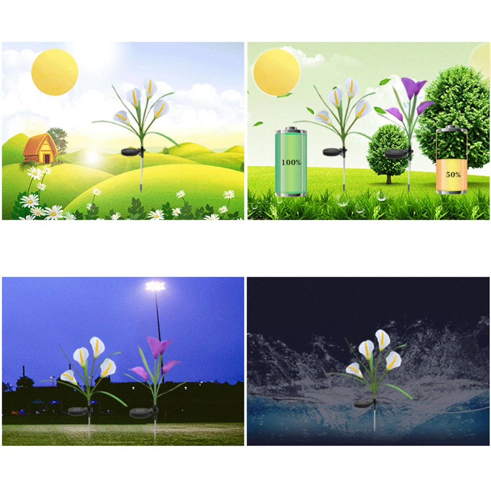 2 Pcs Solar Flower Lights Beautiful Romantic Outdoor Garden Pathway Lawn Landscape LED Colorful Lighting Decor
2 Pcs Solar Flower Lights Beautiful Romantic Outdoor Garden Pathway Lawn Landscape LED Colorful Lighting Decor
