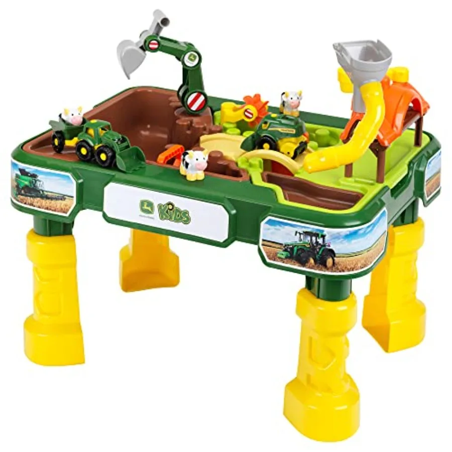 Farm and Water Table - 2-in-1 Play Table for Ages 3+, Wooden, Green, Dual-Surface Interactive Learning
Farm and Water Table - 2-in-1 Play Table for Ages 3+, Wooden, Green, Dual-Surface Interactive Learning