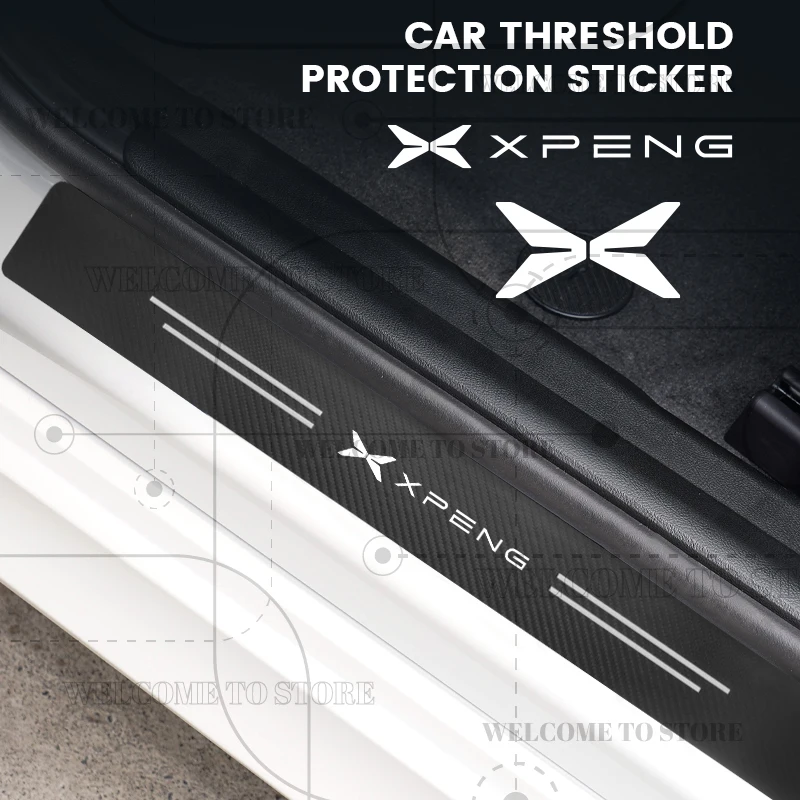 4/5pcs For Xpeng P7 G6 G9 X9 G3 F30 N5 P5 H93 EV LOGO Car Interior Door Sill Strip Carbon Anti-Scratch Trunk Protector Sticker
4/5pcs For Xpeng P7 G6 G9 X9 G3 F30 N5 P5 H93 EV LOGO Car Interior Door Sill Strip Carbon Anti-Scratch Trunk Protector Sticker