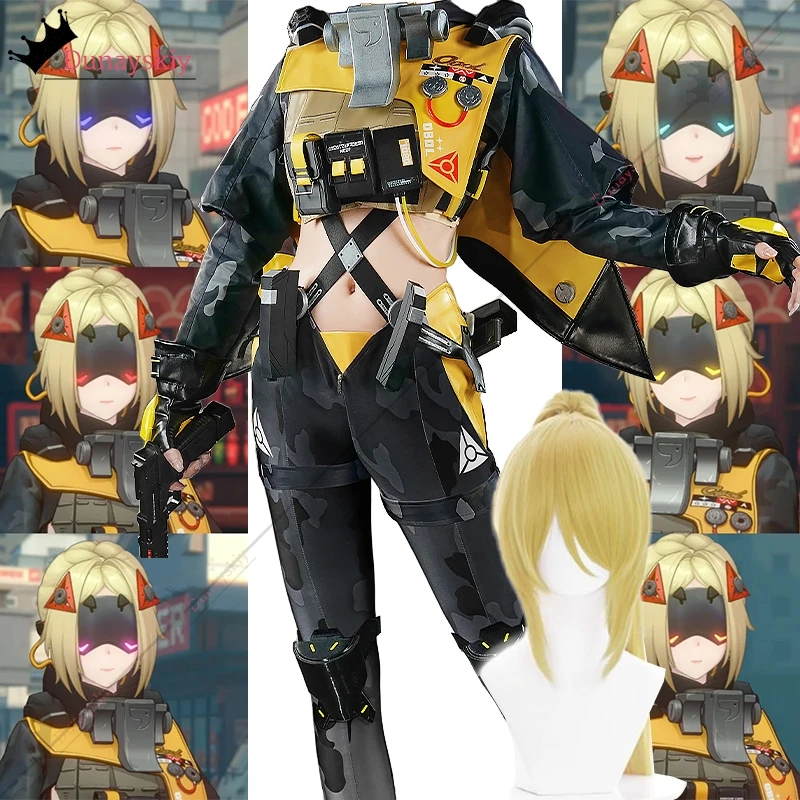 Trigger Cospaly Game Zenless Zone Zero Costumes Trigger Cortical conjoined Combat Uniforms S-2XL Role-playing Anime Party Suit
Trigger Cospaly Game Zenless Zone Zero Costumes Trigger Cortical conjoined Combat Uniforms S-2XL Role-playing Anime Party Suit