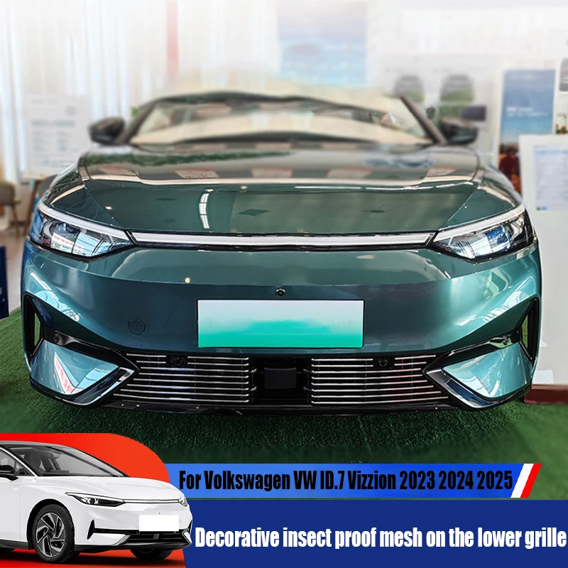 Передняя нижняя решетка, декоративная полоса, экран от насекомых, детали для модификации экстерьера автомобиля для Volkswagen VW ID.7 Vizzion 2023 2024 2025
Передняя нижняя решетка, декоративная полоса, экран от насекомых, детали для модификации экстерьера автомобиля для Volkswagen VW ID.7 Vizzion 2023 2024 2025