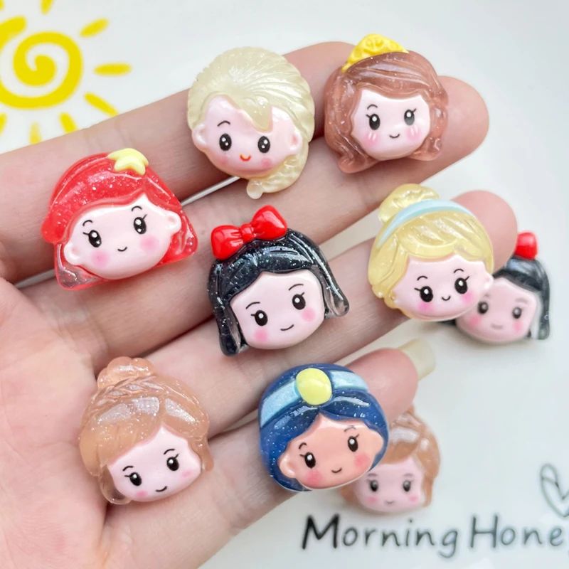 10 Pcs New Lovely Mini Kawaii Shiny Cartoon Princess Series Resin Scrapbook Diy Jewellery Hairpin Accessories Decorate Craft V68
10 Pcs New Lovely Mini Kawaii Shiny Cartoon Princess Series Resin Scrapbook Diy Jewellery Hairpin Accessories Decorate Craft V68