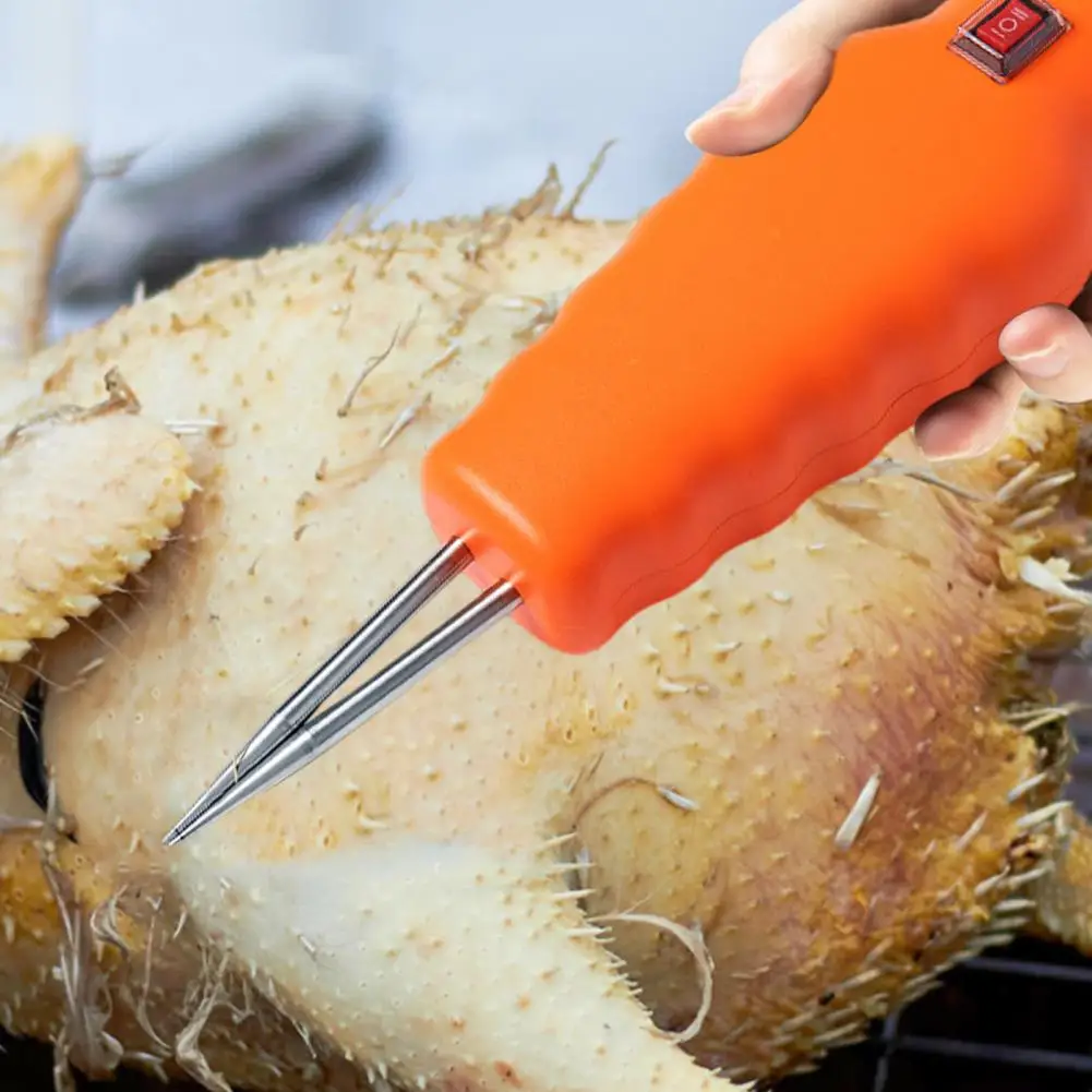 Electric Poultry Plucker Handheld Chicken Feather Plucker Compact Rechargeable Poultry Plucker with Automatic Short Hair Removal
Electric Poultry Plucker Handheld Chicken Feather Plucker Compact Rechargeable Poultry Plucker with Automatic Short Hair Removal
