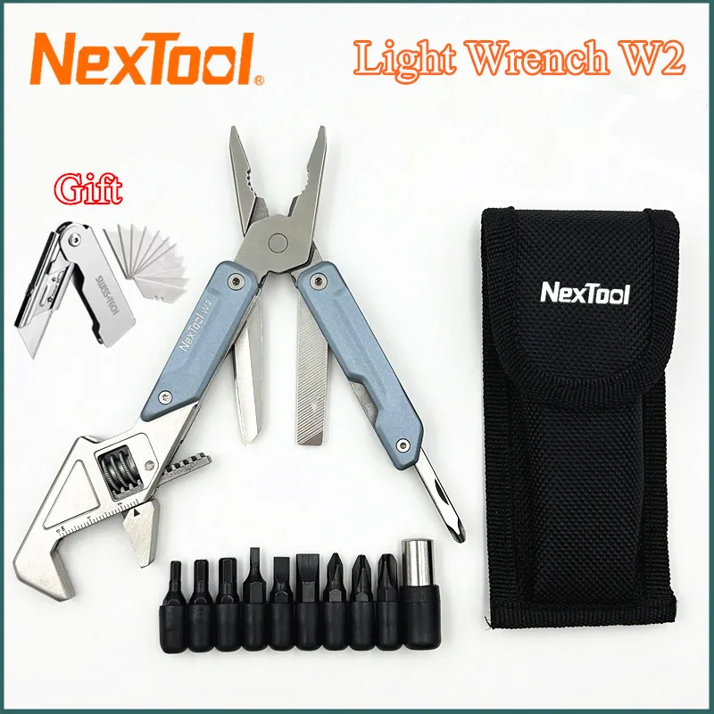 NexTool легкий гаечный ключ W2 многофункциональный инструмент складные плоскогубцы большой гаечный ключ отвертка портативный EDC инструменты для домашнего ремонта и обслуживания
NexTool легкий гаечный ключ W2 многофункциональный инструмент складные плоскогубцы большой гаечный ключ отвертка портативный EDC инструменты для домашнего ремонта и обслуживания