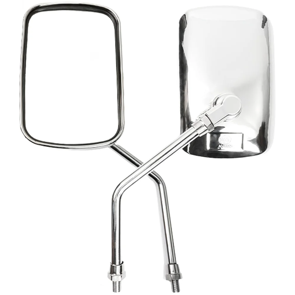 ABS Shell Rearview Mirror for Motorcycle Scooter 10mm Wide Angle 360 Degree Rotation Electroplated Silver 32cm x 10.5cm
ABS Shell Rearview Mirror for Motorcycle Scooter 10mm Wide Angle 360 Degree Rotation Electroplated Silver 32cm x 10.5cm