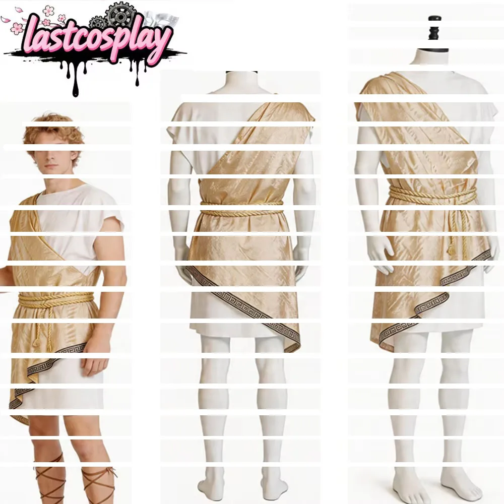 Roman Soldier Cosplay Costume Medieval Adult Innerwear Cape Waist Rope Outfits Halloween Carnival Party Disguise Clothing Suit
Roman Soldier Cosplay Costume Medieval Adult Innerwear Cape Waist Rope Outfits Halloween Carnival Party Disguise Clothing Suit