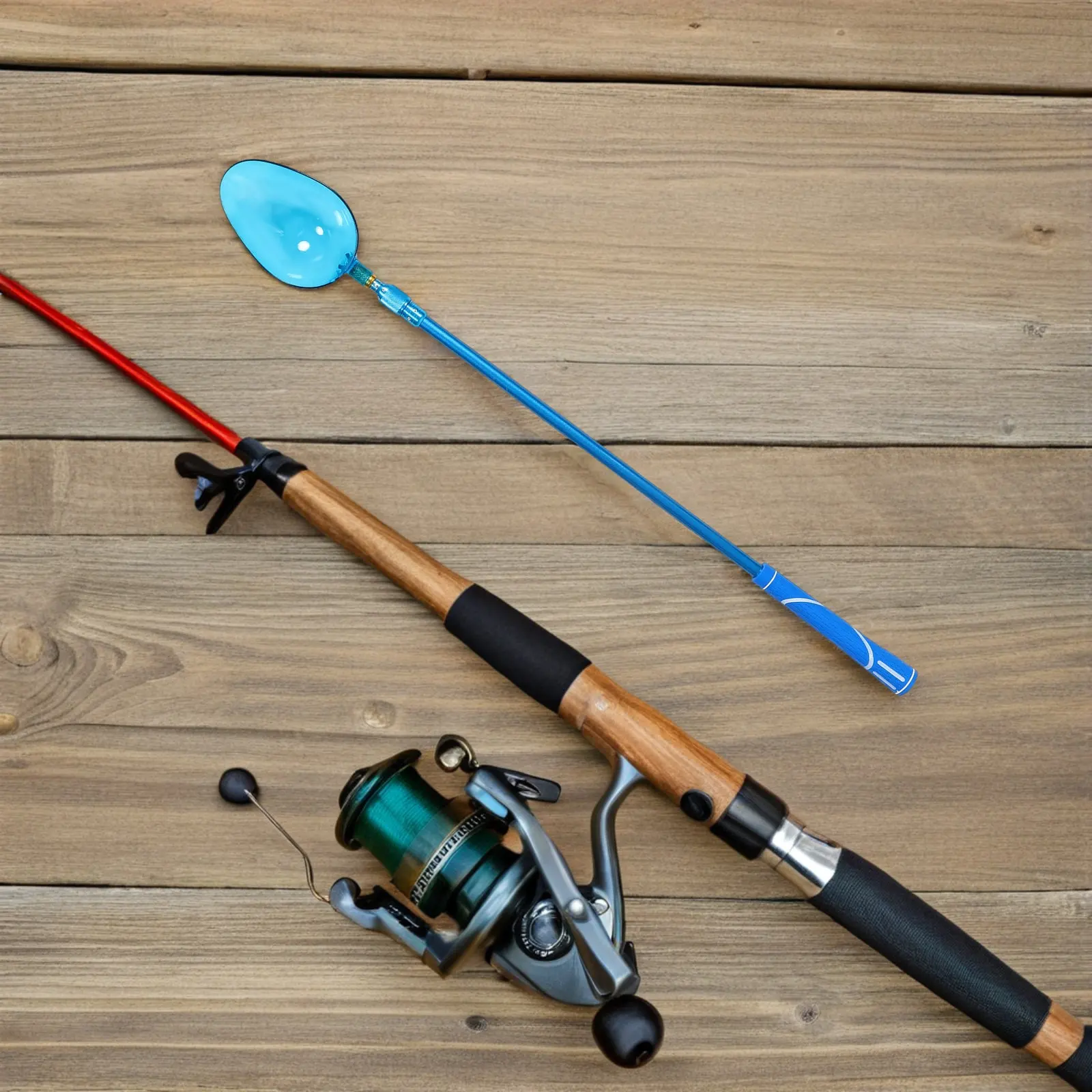 1Set Mini Telescopic Fishing Net Pole Blue Compact Design Lightweight Portable for Bait Throwing Casting Spoon Fishing
1Set Mini Telescopic Fishing Net Pole Blue Compact Design Lightweight Portable for Bait Throwing Casting Spoon Fishing
