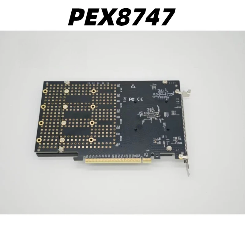 PLX8747 NVME Adapter Card Expand 4 M 2 SSDs Without Motherboard Split
PLX8747 NVME Adapter Card Expand 4 M 2 SSDs Without Motherboard Split
