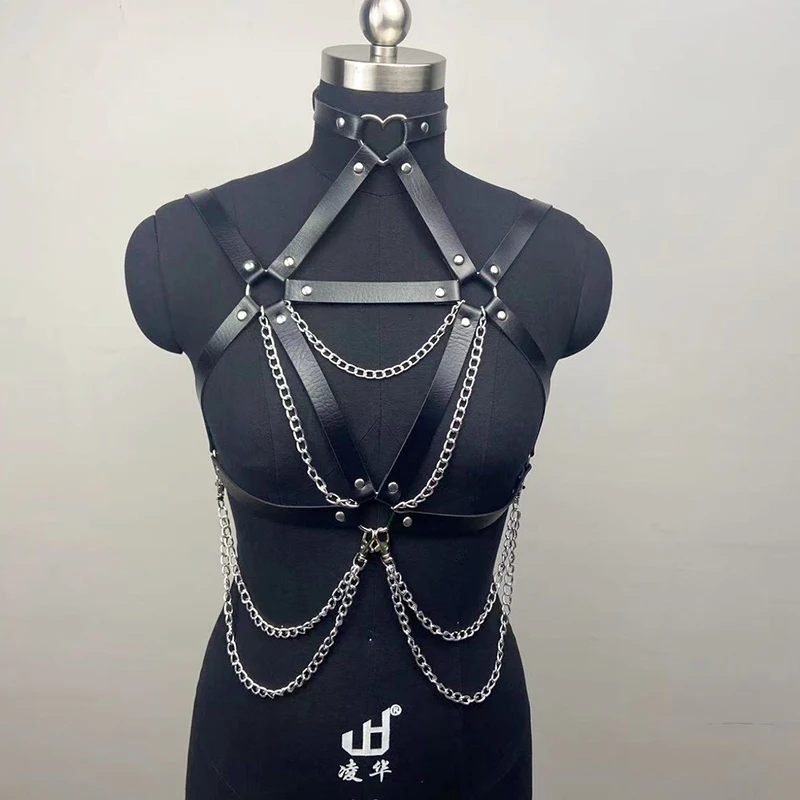 Black Leather Body Chains Tassel Punk Waist Belt Beach Bra Fashion Harness Charm Accessories Fashion Jewelry For Sexy Women Girl
Black Leather Body Chains Tassel Punk Waist Belt Beach Bra Fashion Harness Charm Accessories Fashion Jewelry For Sexy Women Girl