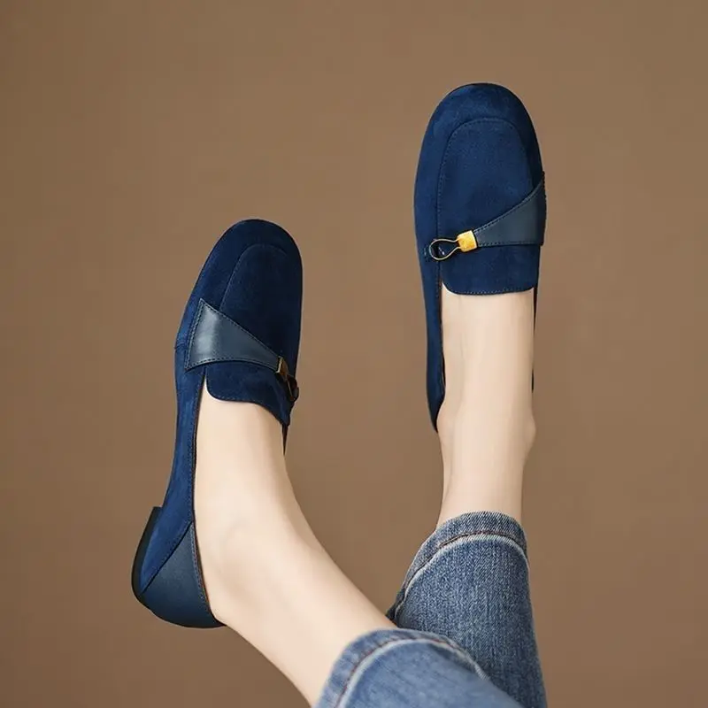 Women's Vintage Blue Loafers Soft Sole Comfortable Office Low Heel Slip On Flats
Women's Vintage Blue Loafers Soft Sole Comfortable Office Low Heel Slip On Flats