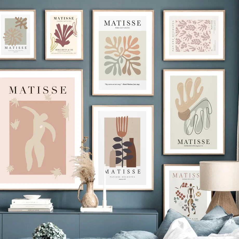 Wall Art Mural Canvas Painting Abstract Flower Grass Leaf Figure Matisse Posters And Prints Wall Pictures For Living Room Decor
Wall Art Mural Canvas Painting Abstract Flower Grass Leaf Figure Matisse Posters And Prints Wall Pictures For Living Room Decor