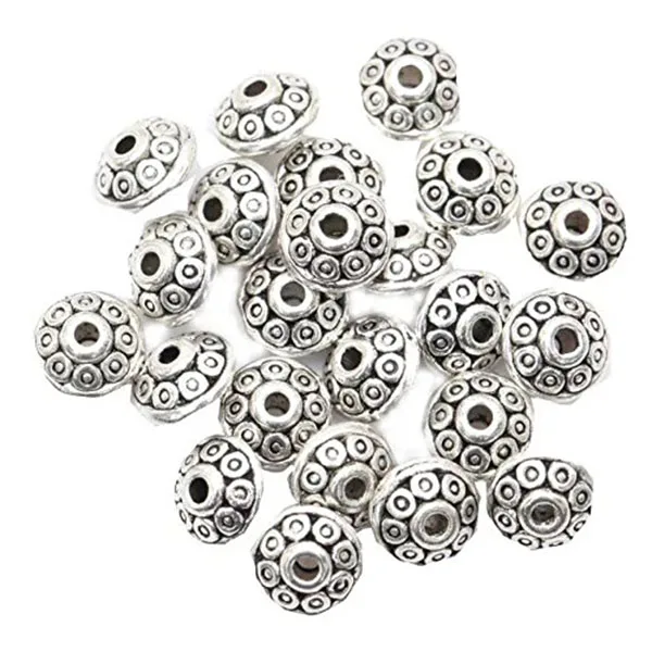 100pcs Alloy Beads Silver Jewelry Making Necklace Bracelets Earrings DIY Accessories Reusable High Quality
100pcs Alloy Beads Silver Jewelry Making Necklace Bracelets Earrings DIY Accessories Reusable High Quality