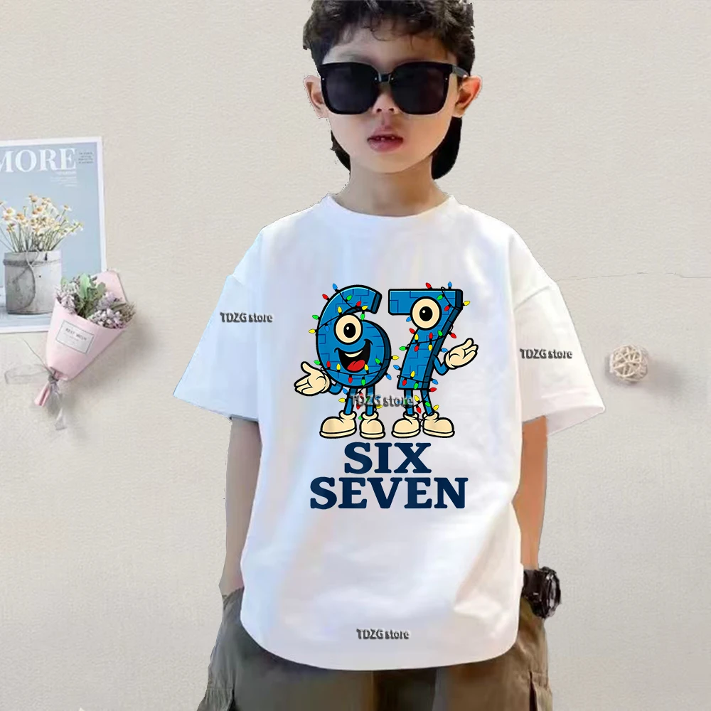 Summer fashion loose T-shirt for children, size 67, with pattern, short-sleeved T-shirt for children, short-sleeved shirt
Summer fashion loose T-shirt for children, size 67, with pattern, short-sleeved T-shirt for children, short-sleeved shirt