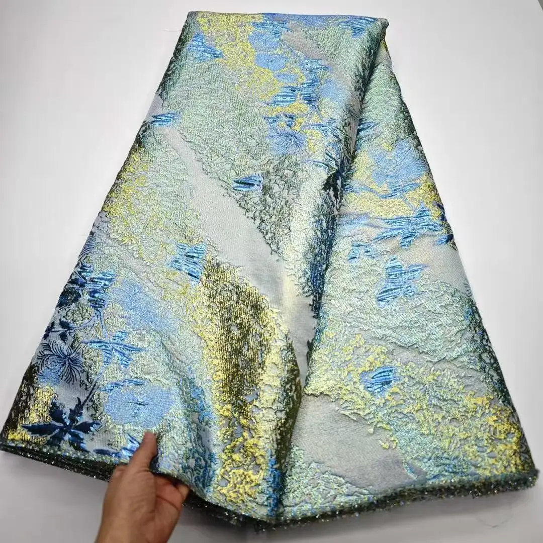 Nigerian Brocard 2025 Damask African Brocade Jacquard Lace Fabric African Gild Lace Fabric For Wedding Party Dresses
Nigerian Brocard 2025 Damask African Brocade Jacquard Lace Fabric African Gild Lace Fabric For Wedding Party Dresses