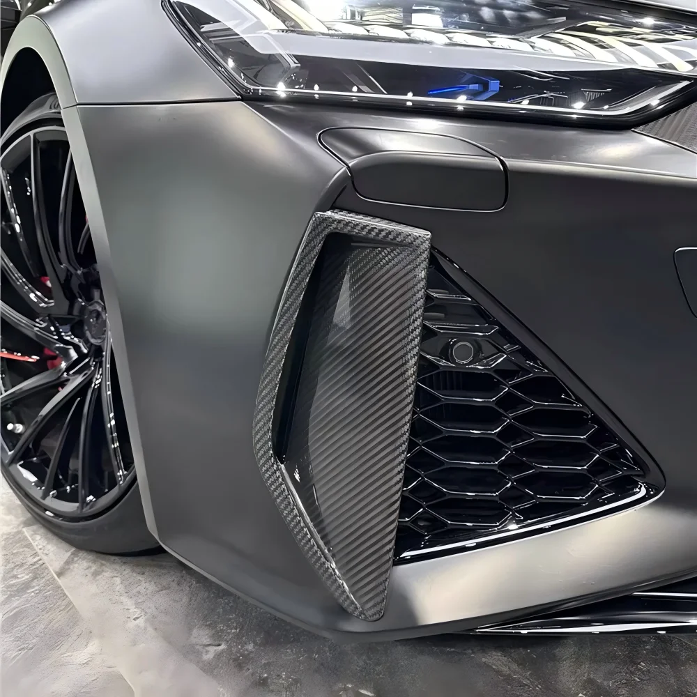 19-23 Auto Spare Parts Dry Carbon Fiber Front Bumper Scoop Trims For RS6 RS7 Avant Wagon 4-Door Dry Carbon Front Bumper Air Vent
19-23 Auto Spare Parts Dry Carbon Fiber Front Bumper Scoop Trims For RS6 RS7 Avant Wagon 4-Door Dry Carbon Front Bumper Air Vent