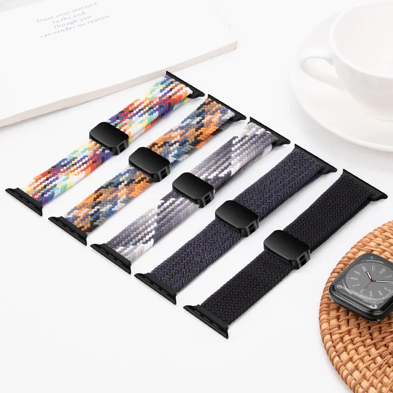 Braided Loop Strap for Apple Watch Ultra 3 2 49mm 46mm 42mm 45mm 41mm Magnetic Bracelet Iwatch 11 10 9 8 7 6 5 SE 3 40 44mm Band
Braided Loop Strap for Apple Watch Ultra 3 2 49mm 46mm 42mm 45mm 41mm Magnetic Bracelet Iwatch 11 10 9 8 7 6 5 SE 3 40 44mm Band