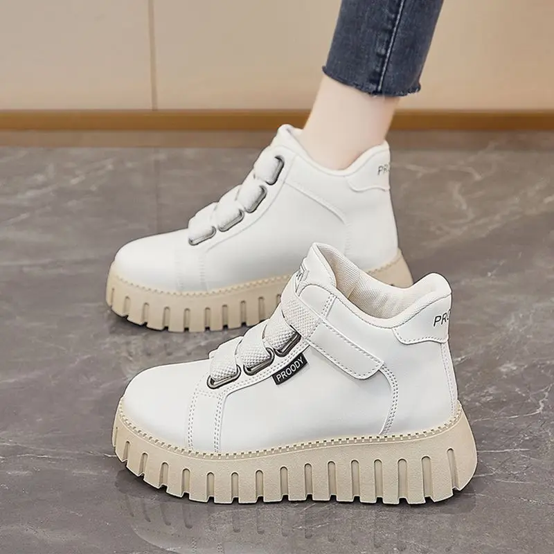 Woman Footwear High on Platform Whit Top Ankle Boots Shoes for Women Spring Autumn Deals Aesthetic 2025 New Sale Designer Luxury
Woman Footwear High on Platform Whit Top Ankle Boots Shoes for Women Spring Autumn Deals Aesthetic 2025 New Sale Designer Luxury
