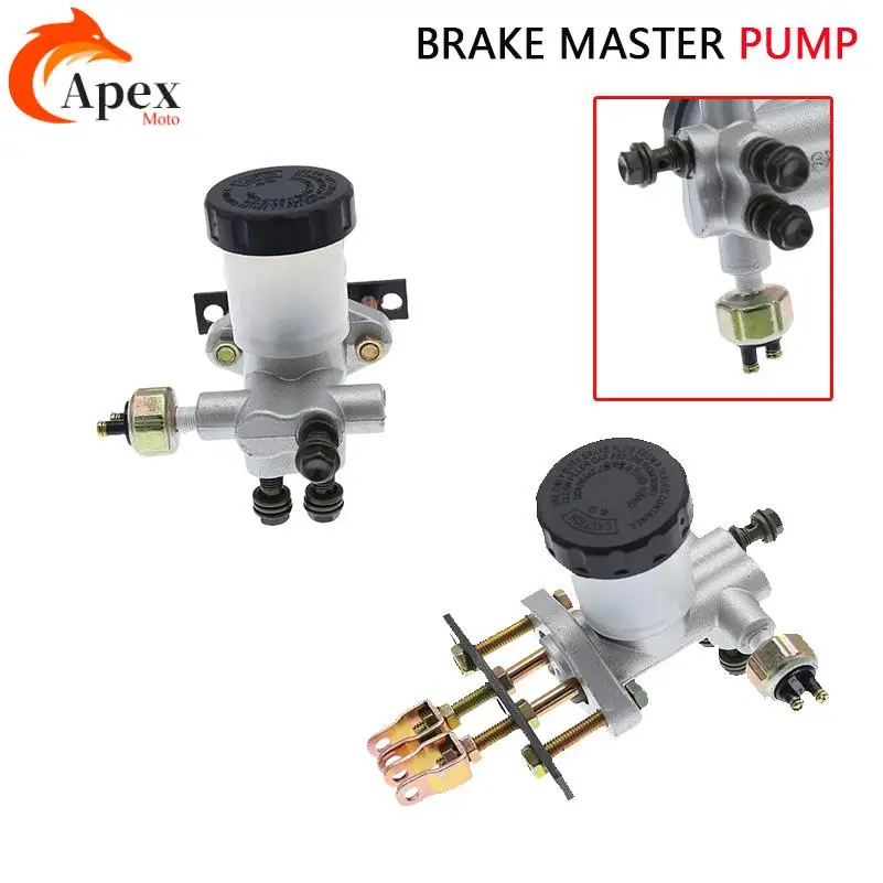 Brake Master Cylinder Hydraulic for ATV Quad Go Kart Buggy 70 90 110 125 150 200 250 300CC Motorcycle Motocross
Brake Master Cylinder Hydraulic for ATV Quad Go Kart Buggy 70 90 110 125 150 200 250 300CC Motorcycle Motocross
