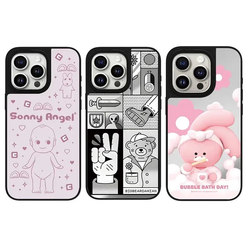 Baby Rabbit Black Silver Border Mirror Magnetic Phone Case Cover for IPhone 12 13 14 15 16 Pro Max Case
Baby Rabbit Black Silver Border Mirror Magnetic Phone Case Cover for IPhone 12 13 14 15 16 Pro Max Case