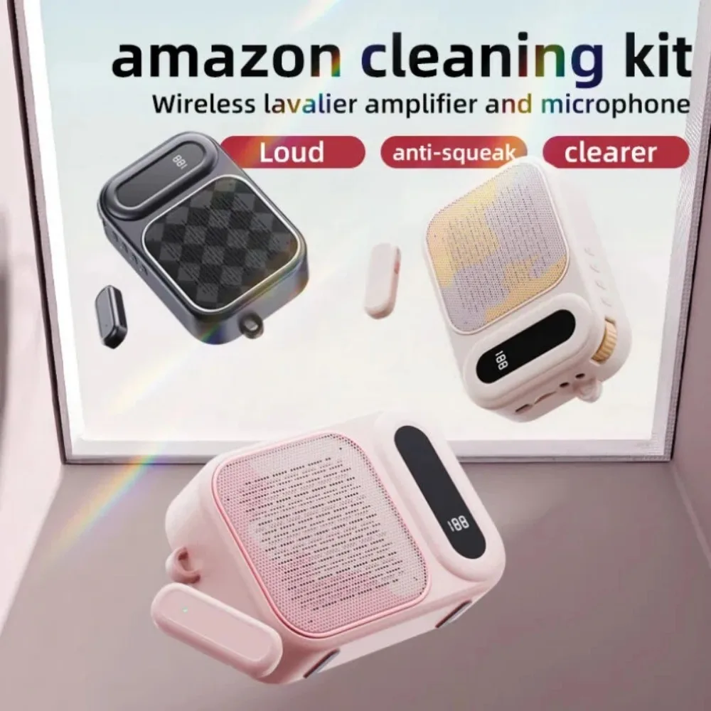 Wireless Portable Necktie Microphone High-Quality Speaker Amplifier Intelligent Anti-Squeak No Noise 2.4G Wireless Microphone
Wireless Portable Necktie Microphone High-Quality Speaker Amplifier Intelligent Anti-Squeak No Noise 2.4G Wireless Microphone