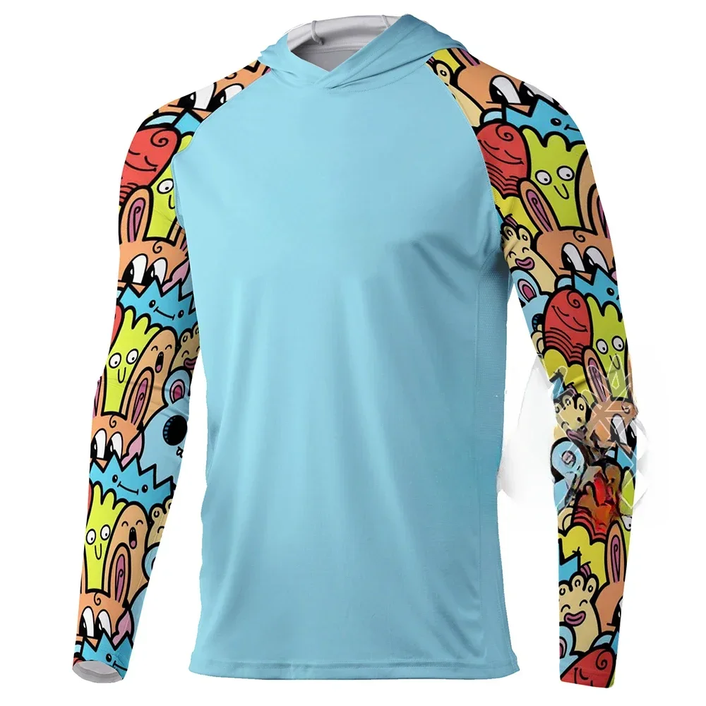 2025 Performance Fishing Shirts Hoodie Men Long Sleeve Breathable Fish Jersey Sun Protection Lightweight Angling Clothing Run 
2025 Performance Fishing Shirts Hoodie Men Long Sleeve Breathable Fish Jersey Sun Protection Lightweight Angling Clothing Run