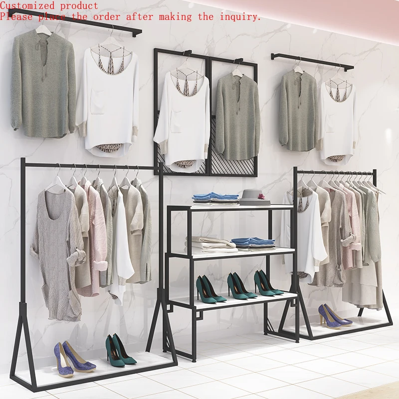 Customize Clothing Store Equipment/wall Mounted Clothes Hanger Rack/clothes Shop Decoration for Clothes Shop
Customize Clothing Store Equipment/wall Mounted Clothes Hanger Rack/clothes Shop Decoration for Clothes Shop