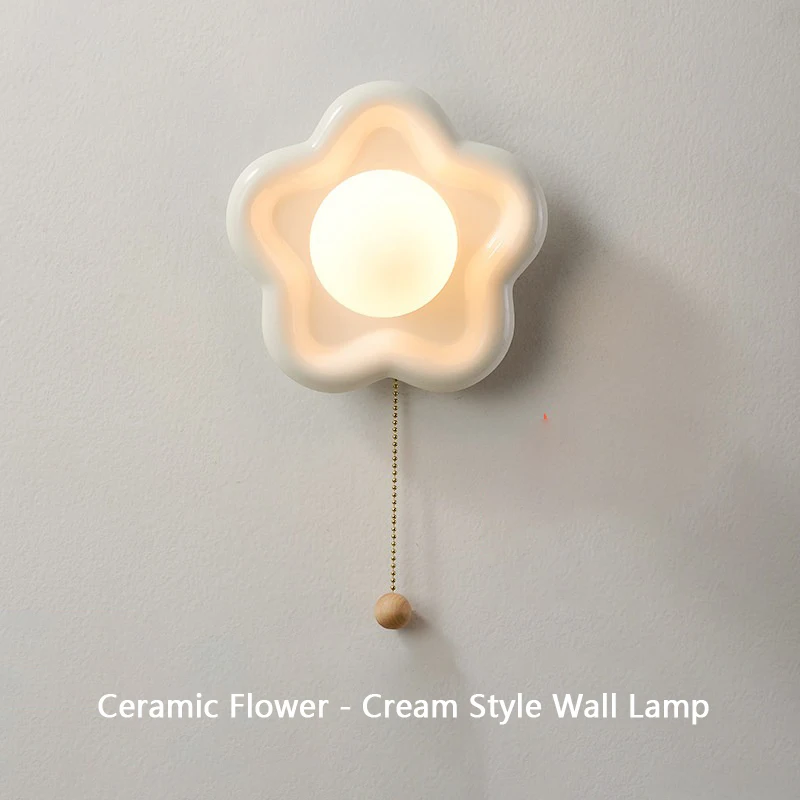Modern Color Ceramic Petal Flower Wall Lamps Girl Bedroom Bedside Lamp Children's Room Corridor Wall sconce Lights with switch
Modern Color Ceramic Petal Flower Wall Lamps Girl Bedroom Bedside Lamp Children's Room Corridor Wall sconce Lights with switch