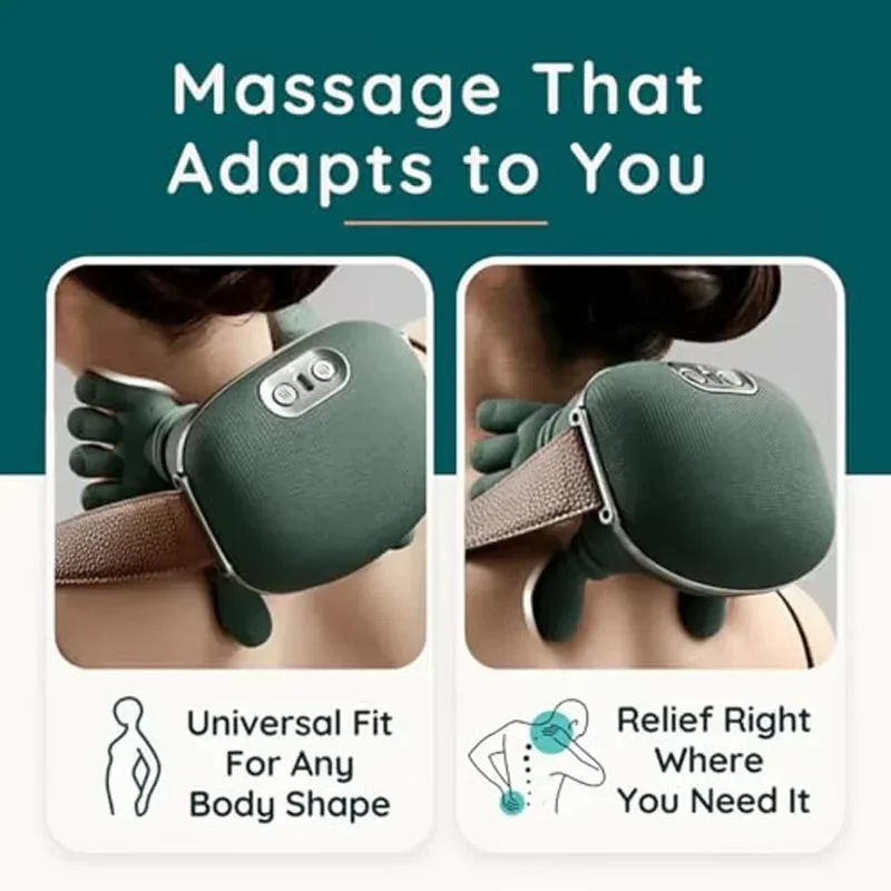 Neck Massager Finger Pressure Shiatsu Neck Back and Shoulder Massager Electric Kneading Neck Deep Massage Muscle Relax 2026 New
Neck Massager Finger Pressure Shiatsu Neck Back and Shoulder Massager Electric Kneading Neck Deep Massage Muscle Relax 2026 New