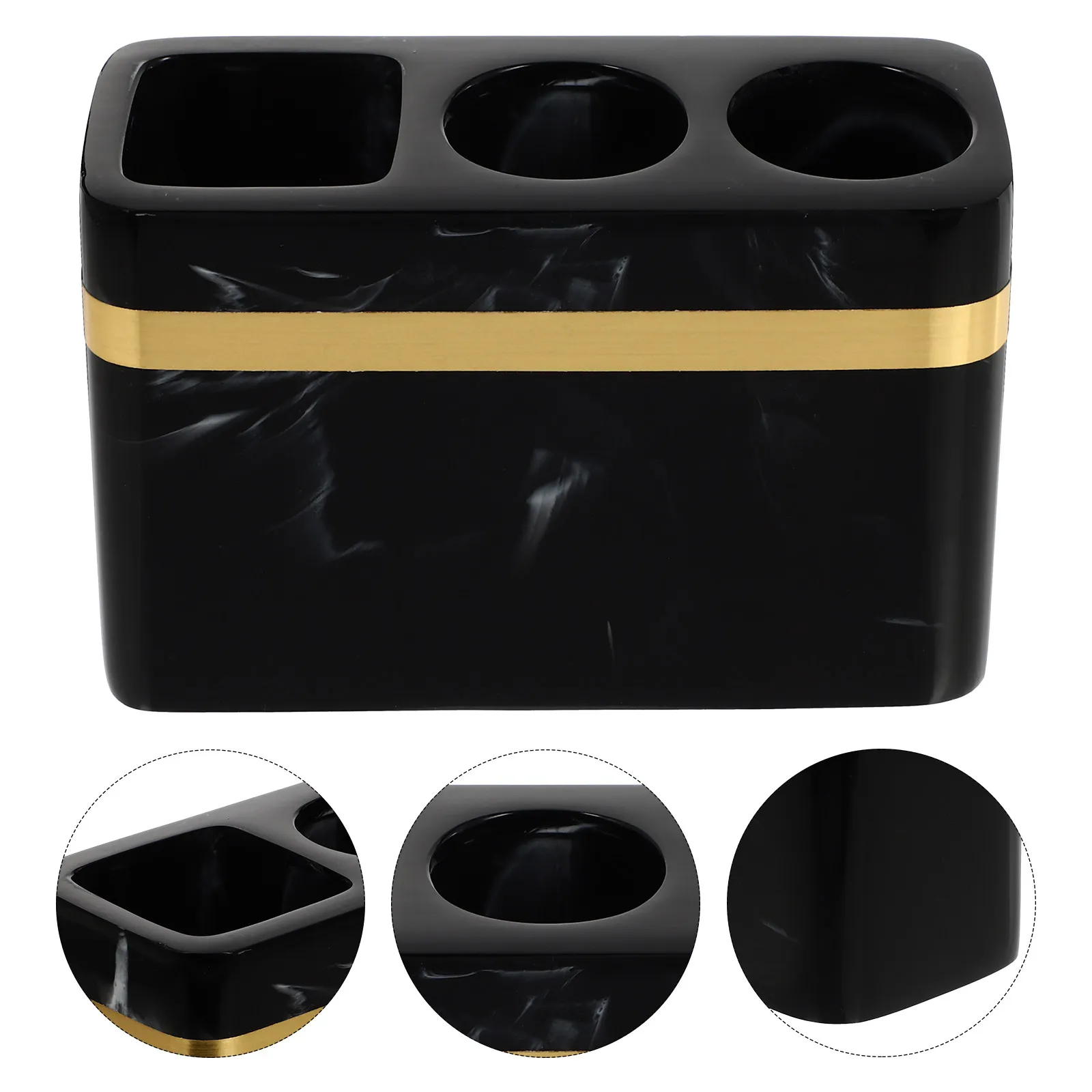 1Pcs Thickened Resin Toothbrush and Toothpaste Holder Artistic Bathroom Shelf for Kitchen Balcony Hotel Neat Clean Storage
1Pcs Thickened Resin Toothbrush and Toothpaste Holder Artistic Bathroom Shelf for Kitchen Balcony Hotel Neat Clean Storage