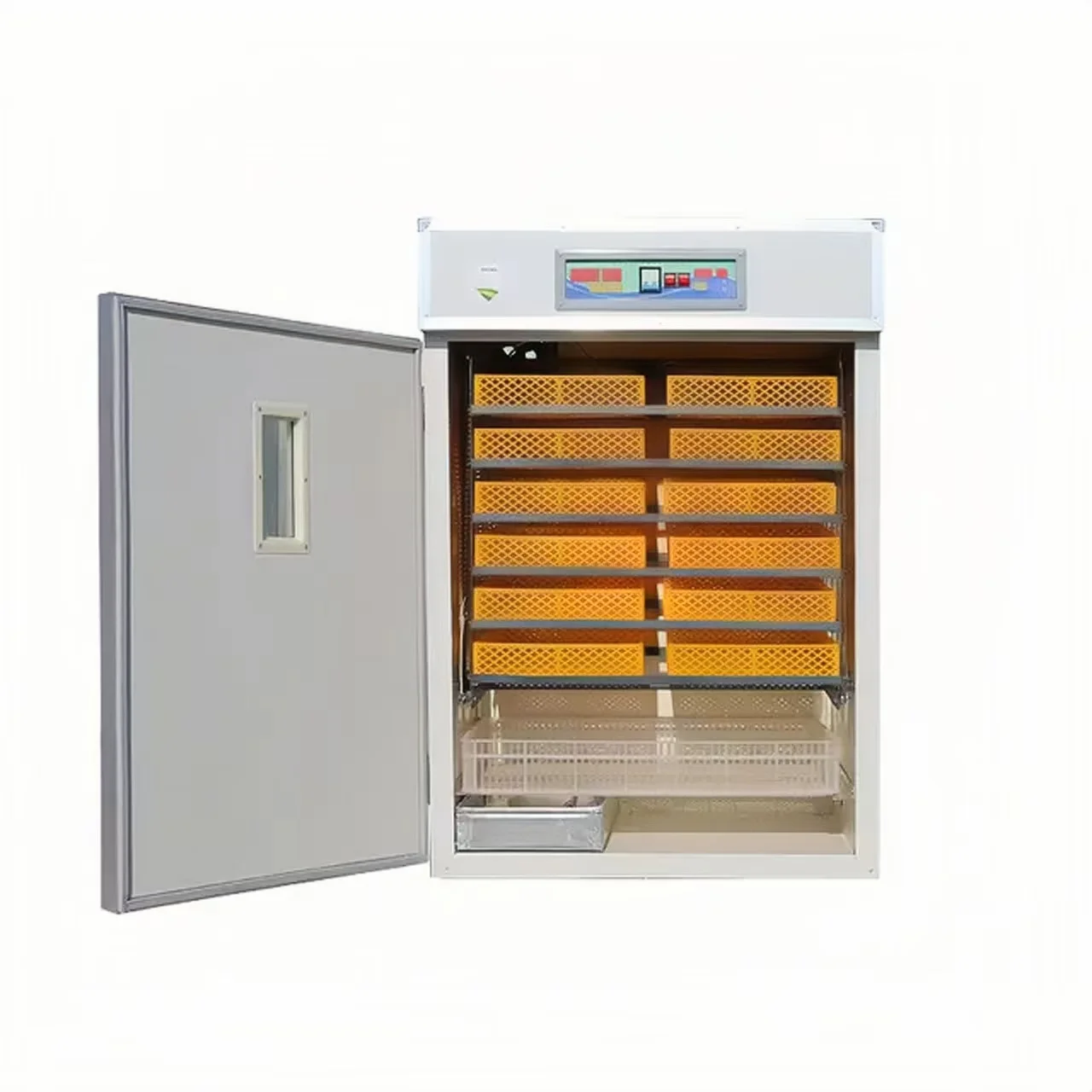 Factory Price Solar Powered Incubators Farming Hatching 1056 Eggs Solar Energy Egg Hatchery Machine High Quality All Automatic
Factory Price Solar Powered Incubators Farming Hatching 1056 Eggs Solar Energy Egg Hatchery Machine High Quality All Automatic