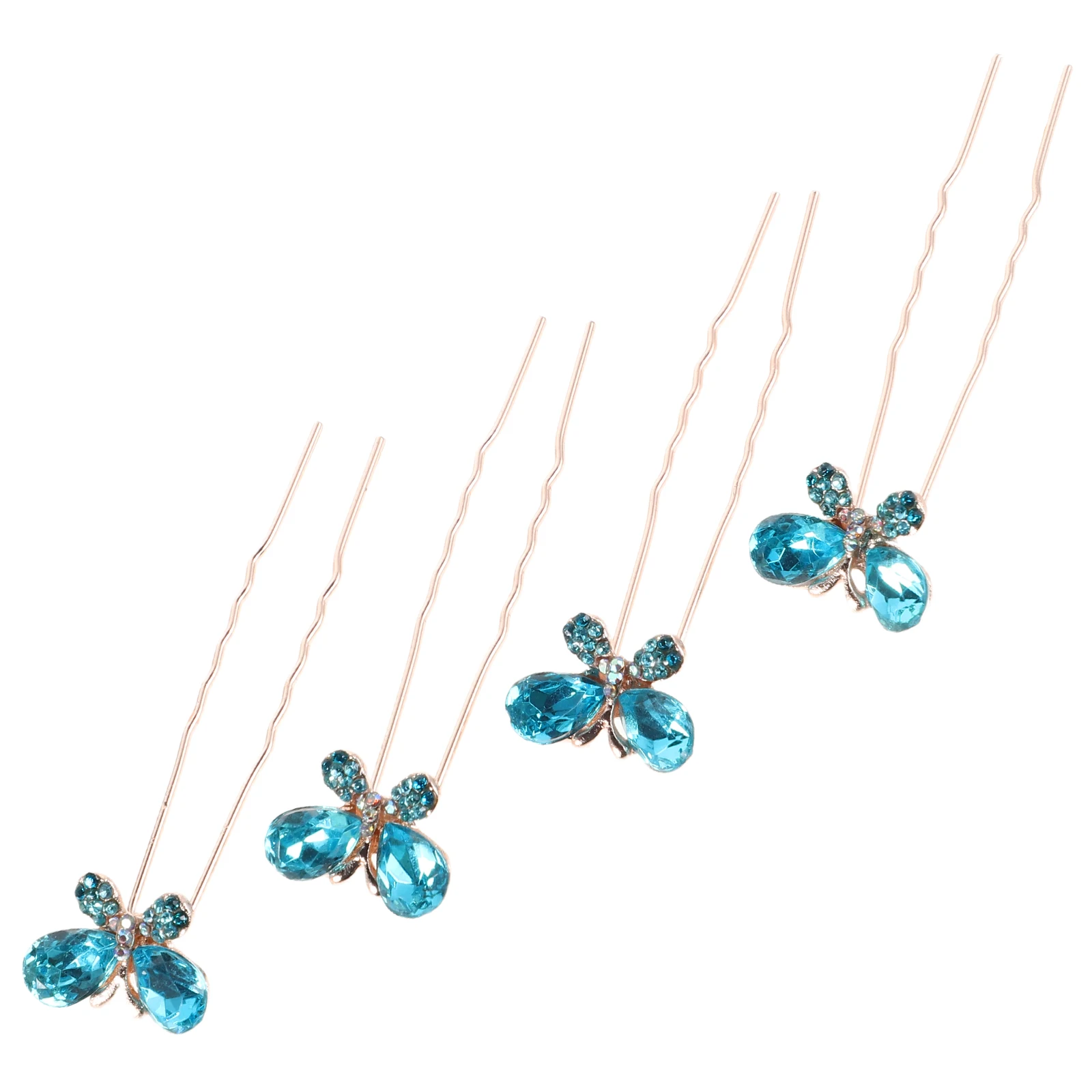 4pcs U-Shaped Rhinestone Butterfly Hairpin Hollow Metal Hair Clip For Women Bridal Wedding Party Hair Accessories Bun Stick
4pcs U-Shaped Rhinestone Butterfly Hairpin Hollow Metal Hair Clip For Women Bridal Wedding Party Hair Accessories Bun Stick