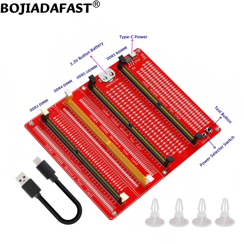 DDR3 DDR4 DIMM DDR5 RDIMM UDIMM Адаптер оперативной памяти Тестовая диагностическая карта со светодиодными индикаторами
DDR3 DDR4 DIMM DDR5 RDIMM UDIMM Адаптер оперативной памяти Тестовая диагностическая карта со светодиодными индикаторами
