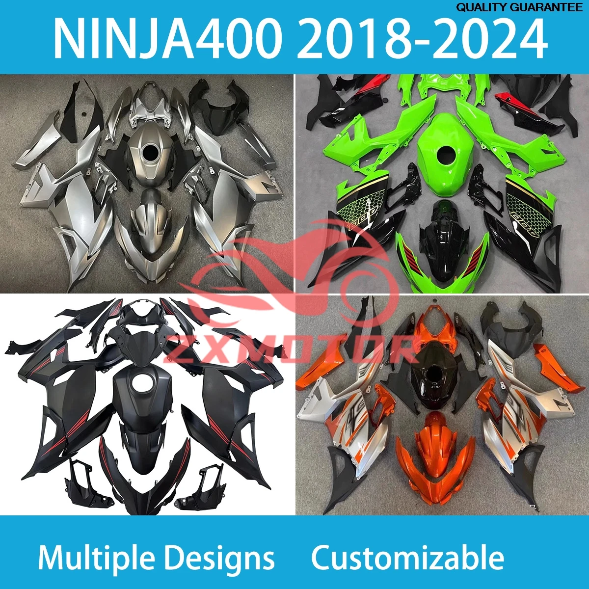 Fairing Kit Ninja400 2018 2019 2020 2021 2022 2023 2024 Motorcycle Fairings for Kawasaki Ninja 400 18-24
Fairing Kit Ninja400 2018 2019 2020 2021 2022 2023 2024 Motorcycle Fairings for Kawasaki Ninja 400 18-24