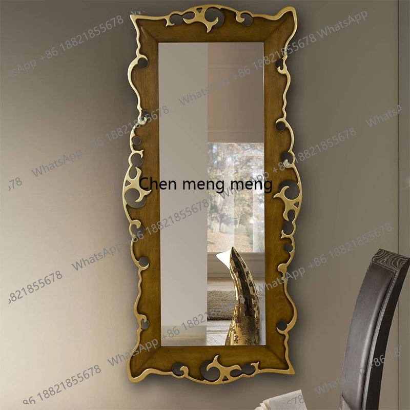 Special-shaped full-length mirror wall-mounted retro irregular shape full-length mirror living room home wall-mounted mirror
Special-shaped full-length mirror wall-mounted retro irregular shape full-length mirror living room home wall-mounted mirror