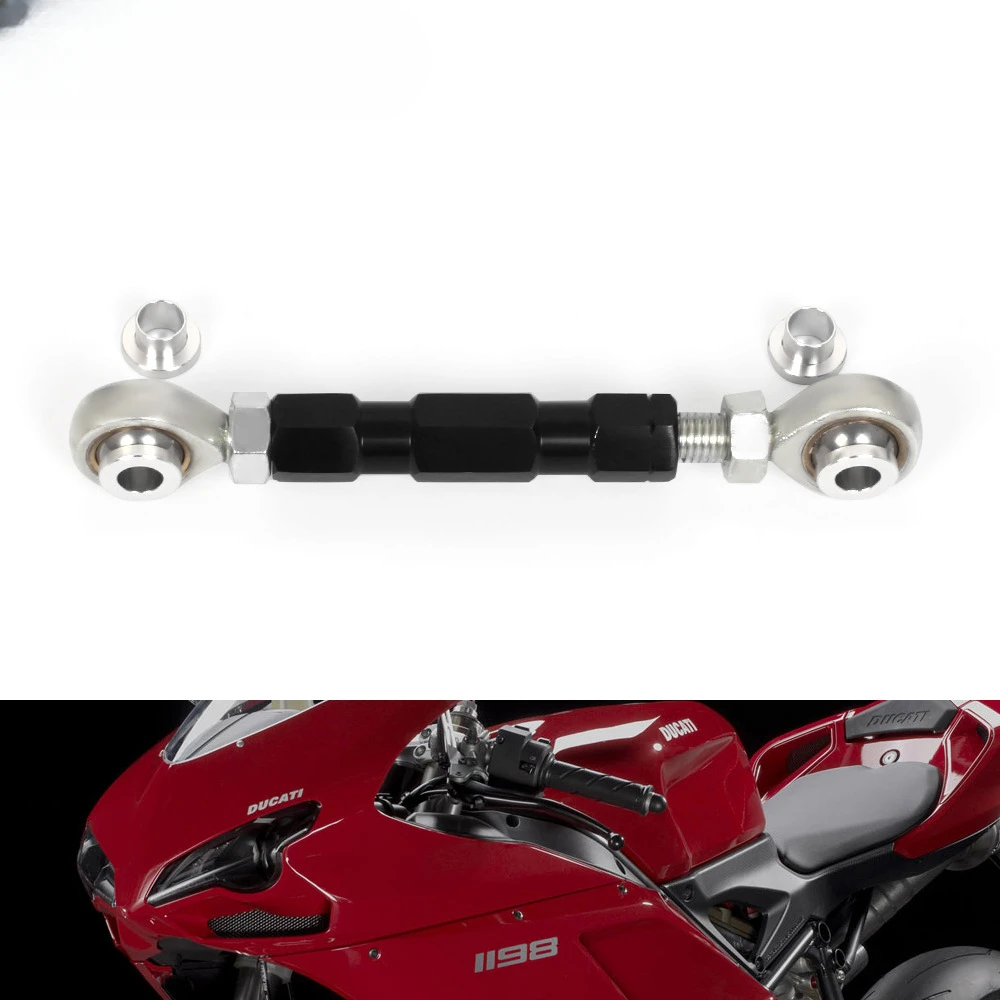 For Ducati 1098 S R 848 EVO Rear Shock Lowering Tie Rod Kit Connecting Rods Body Dog Bones
For Ducati 1098 S R 848 EVO Rear Shock Lowering Tie Rod Kit Connecting Rods Body Dog Bones