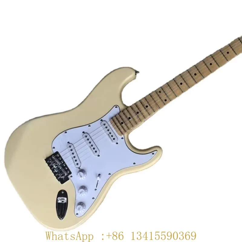 Flyoung Milk Yellow Factory Electric Guitar Scalloped Maple Fretboard Cheap Price Guitar
Flyoung Milk Yellow Factory Electric Guitar Scalloped Maple Fretboard Cheap Price Guitar
