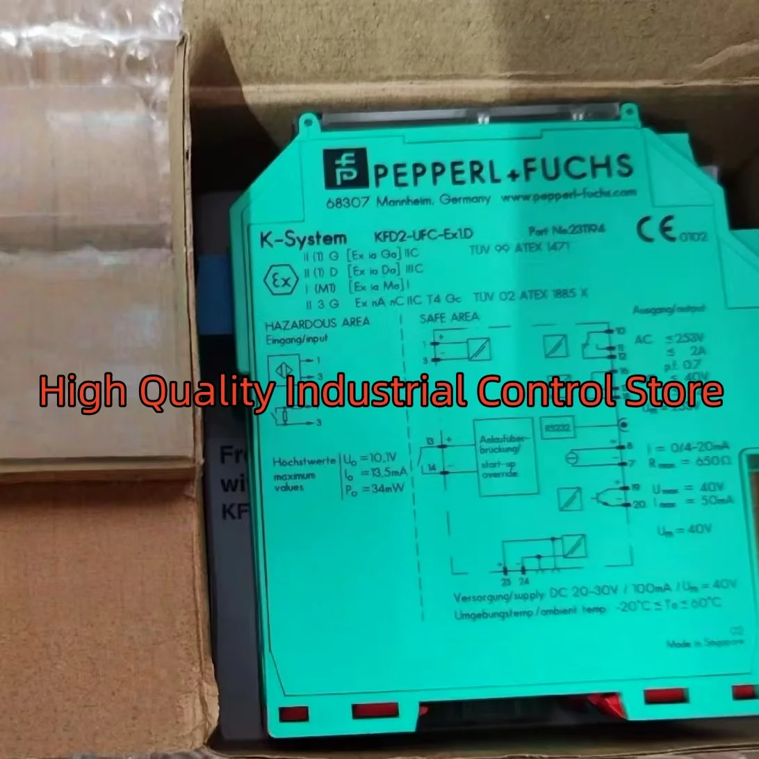 KFD2-UFC-EX1.D Safety Barrier Brand New NCN25-F35-A2-250-V1
KFD2-UFC-EX1.D Safety Barrier Brand New NCN25-F35-A2-250-V1