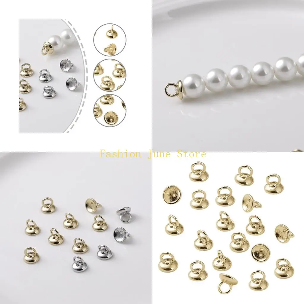 N5KA Pearls Clasp Endings Fashionable Crfating Supply for Handmade Jewelry Designers
N5KA Pearls Clasp Endings Fashionable Crfating Supply for Handmade Jewelry Designers