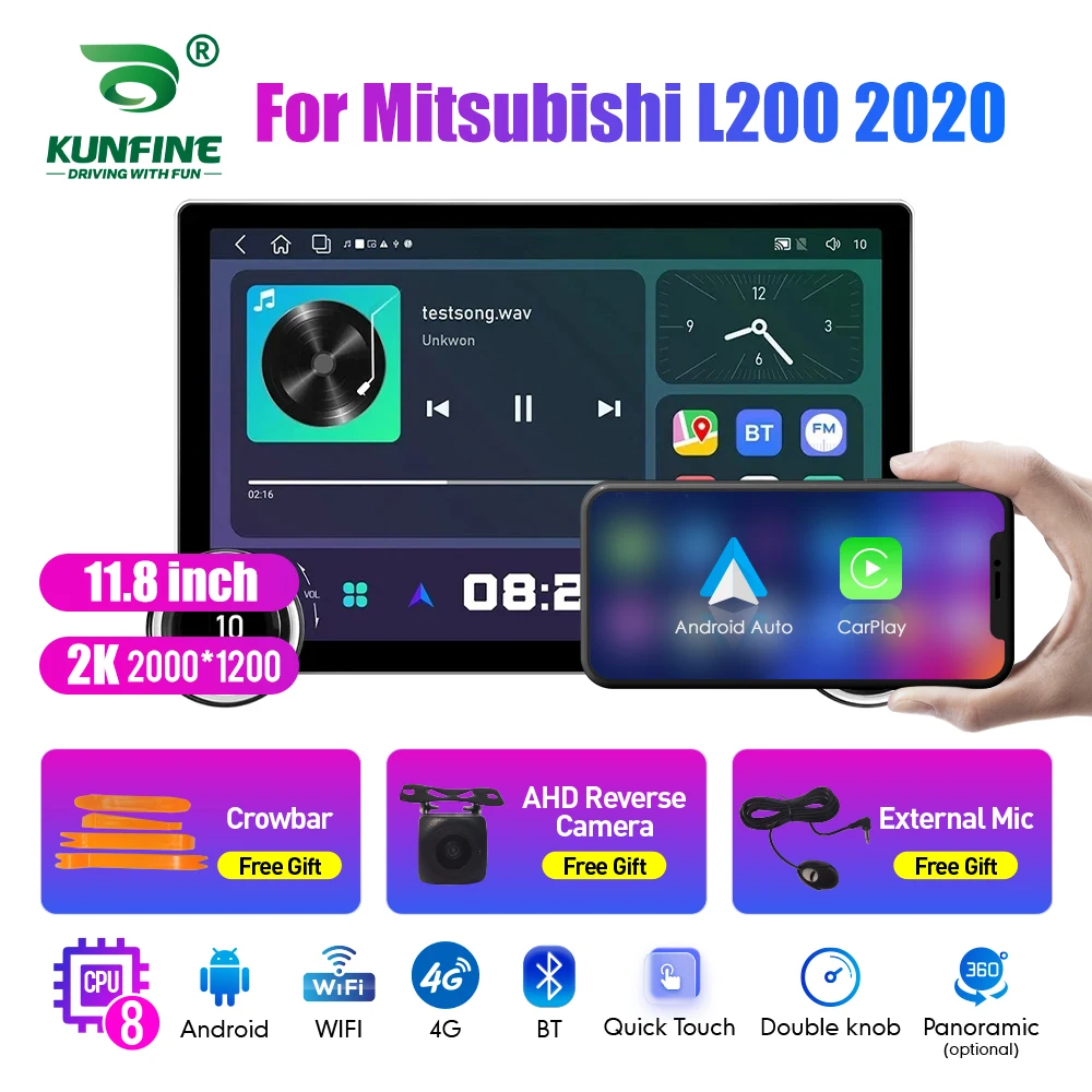 11.8 Inch 2K Double Knobs 2 Din Car Radio For Honda L200 2020 Car Radio DVD Multimedia Video Player Android Auto Carplay
11.8 Inch 2K Double Knobs 2 Din Car Radio For Honda L200 2020 Car Radio DVD Multimedia Video Player Android Auto Carplay