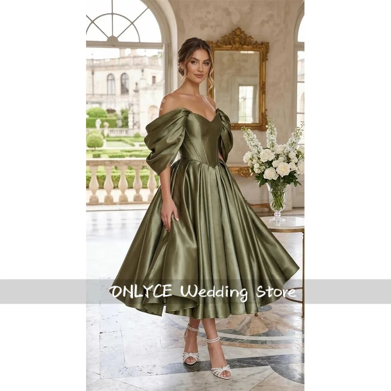 Chic Green Evening Dresses Off The Shoulder Sweetheart Prom Dress Formal Birthday Party Dresses Vestidos 2026 Customized
Chic Green Evening Dresses Off The Shoulder Sweetheart Prom Dress Formal Birthday Party Dresses Vestidos 2026 Customized