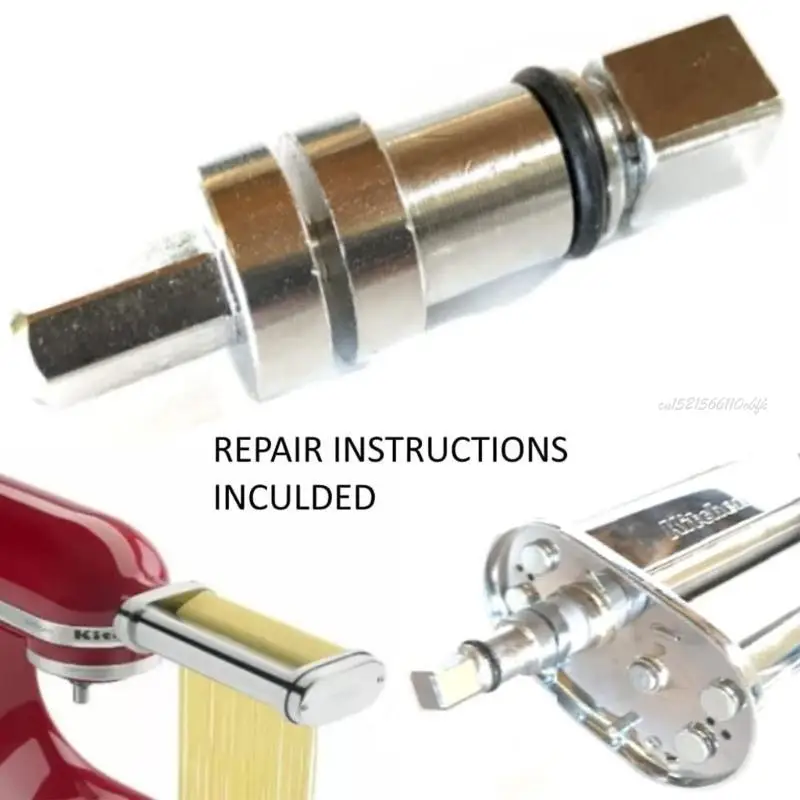 27RB Pasta Attachment Shear Shaft Coupler Drive Shear Shaft Replacement Suitable For KitchenAid Pasta Attachments KSMP Series
27RB Pasta Attachment Shear Shaft Coupler Drive Shear Shaft Replacement Suitable For KitchenAid Pasta Attachments KSMP Series